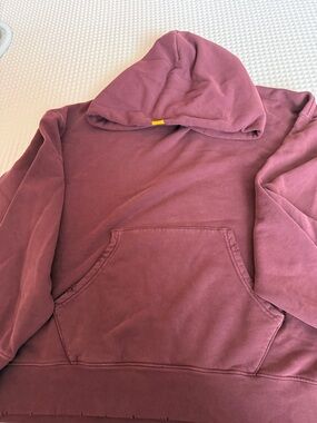 Men's Pullover Crewneck Hoodie in Wine